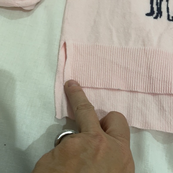 Gap 5 pale pin blue Yorker dog sweater worn once - Picture 5 of 9